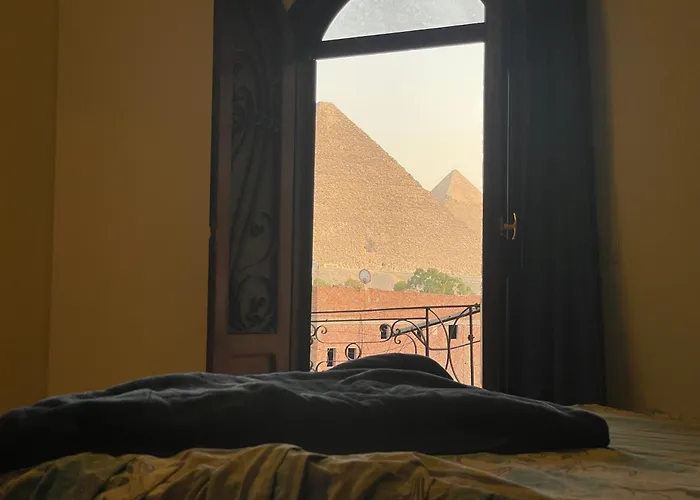 Pyramids Front Giza Flat